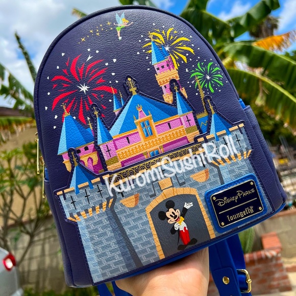 Loungefly Bags Disney Parks Disneyland Fireworks Castle Loungefly